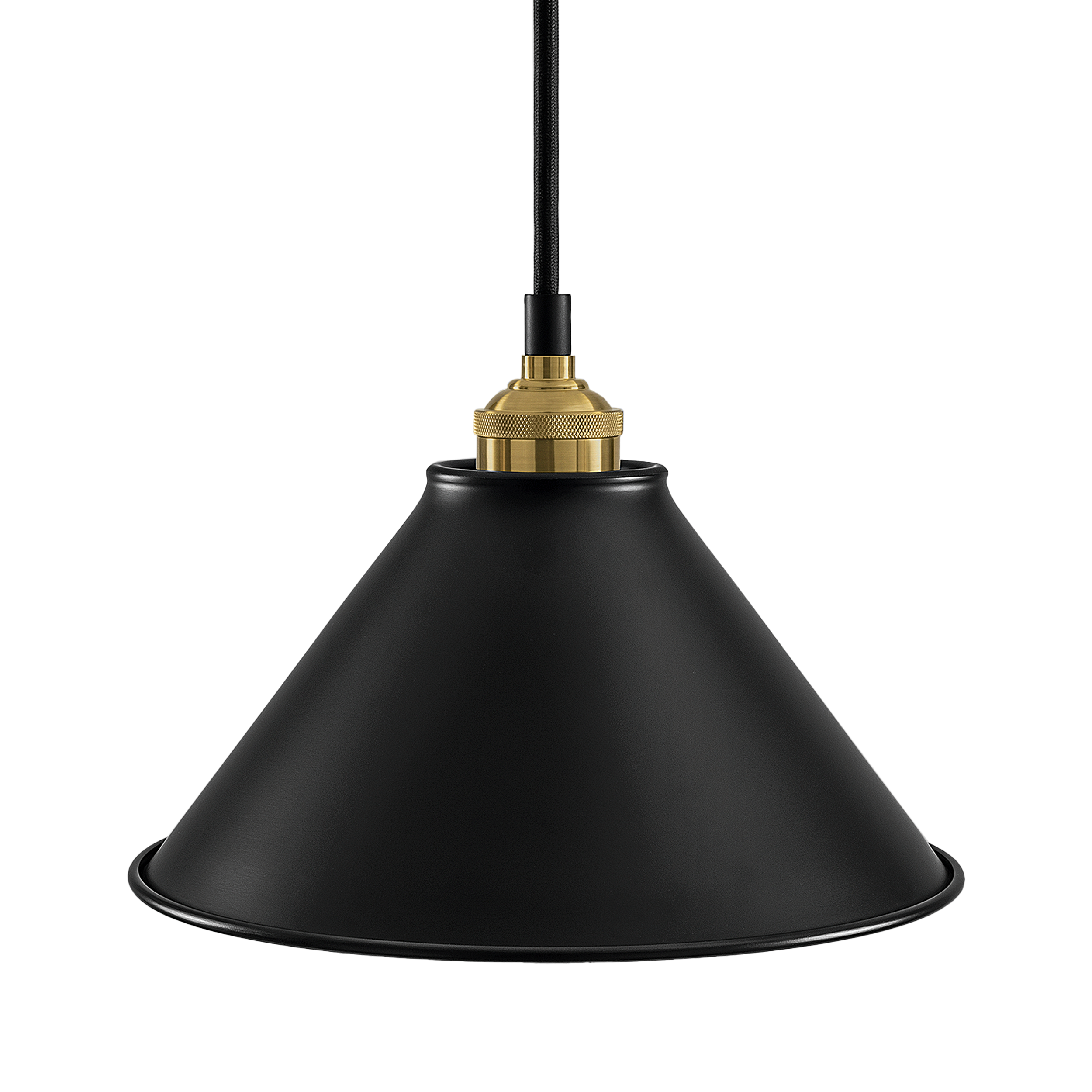 ar-10-p-primary Decorative black pendant light with LED light CKL01 - Image 1
