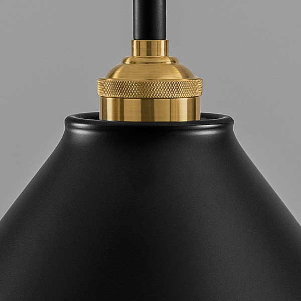 ar-10-p-secondary Decorative black pendant light with LED light CKL01 - Image 2