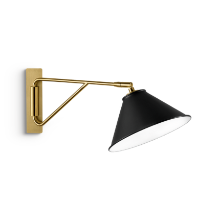 brass wall lamp,modern wall lamp,opal glass wall light,brass wall sconce,bedroom wall lamp,hotel wall lighting
