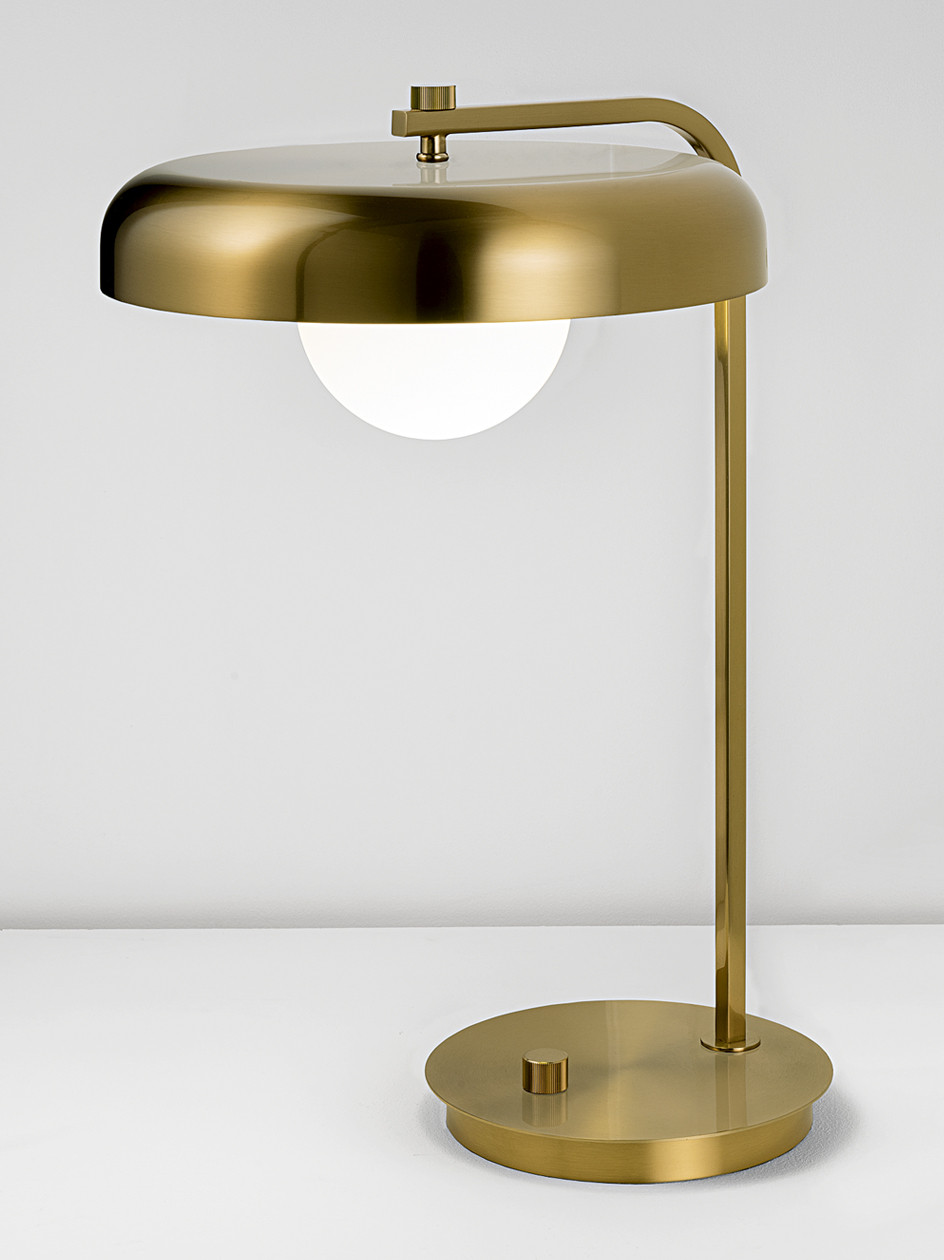 as-36-tl-brb-1 Modern bronze desk lamp with glass globe DBG10 - Image 3