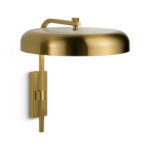 modern brass wall sconce