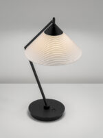 Modern black desk lamp with cone shade DKF05 - Image 3