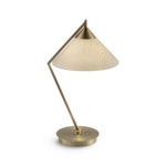 Modern bronze desk lamp with cone shade DBF01