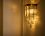 Decorative wall lamp with glass detail WNG03 - Image 4