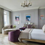 Modern chandelier with reeded detail CNR01 - Image 2