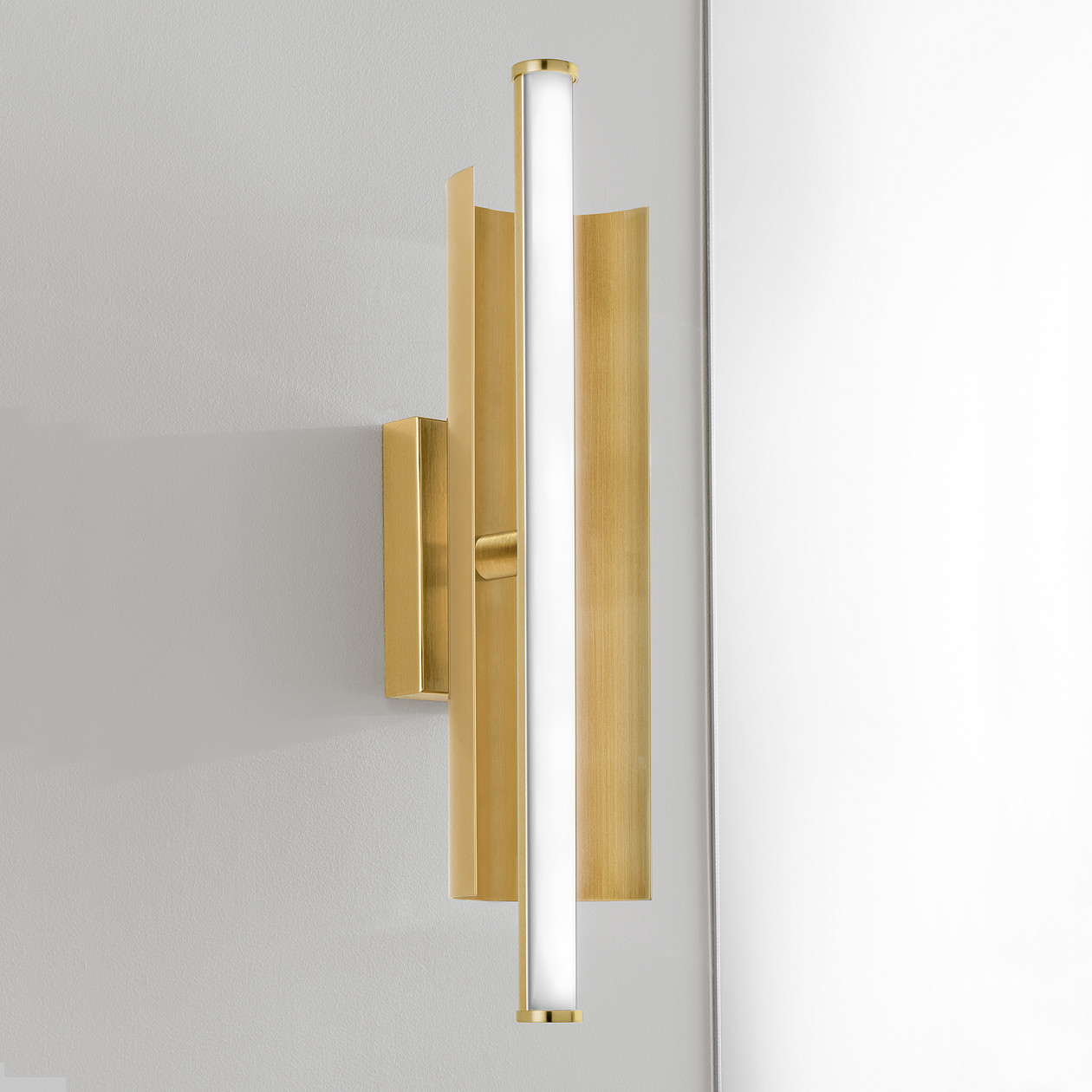 bw-21-brb-1 Modern bronze bathroom wall light with opal diffuser BBG03 - Image 5
