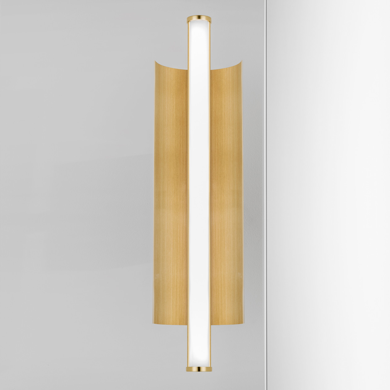 bw-21-brb-2 Modern bronze bathroom wall light with opal diffuser BBG03 - Image 3