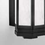 Modern alabaster bathroom wall light with LED light BAL01 - Image 3