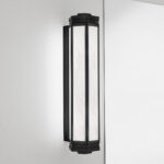 Modern alabaster bathroom wall light with LED light BAL01 - Image 2