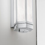 Modern alabaster bathroom wall light with LED light BAL03 - Image 4