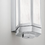 Modern alabaster bathroom wall light with LED light BAL03 - Image 2