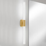 Modern bronze bathroom wall light with LED light BBL01 - Image 2