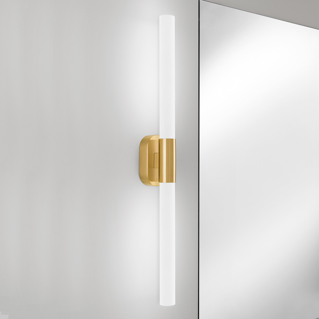 bw-82-brb-1 Modern bronze bathroom wall light with LED light BBL01 - Image 2