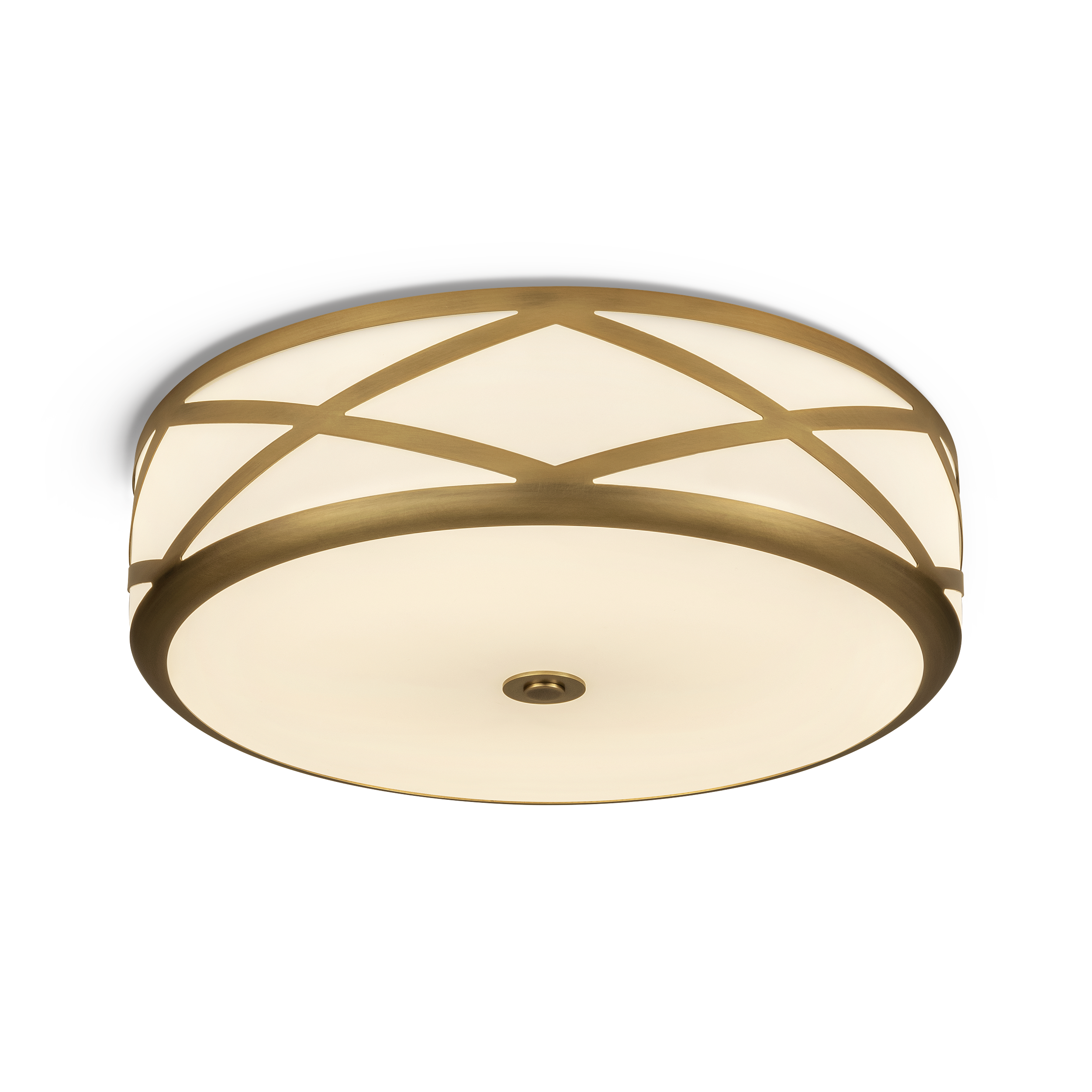 by-22-ff-abr-primary Modern brass flush ceiling light CBN05 - Image 1