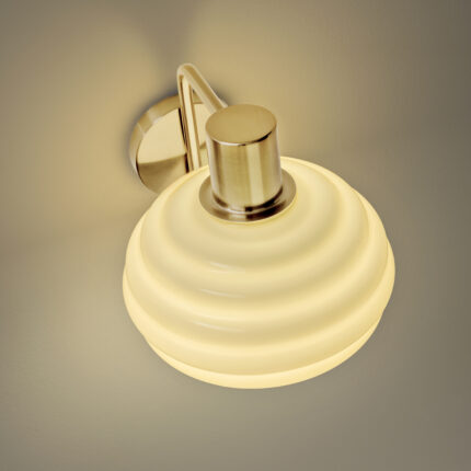 brass wall lamp,modern wall lamp,opal glass wall light,brass wall sconce,bedroom wall lamp,hotel wall lighting