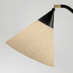 Modern floor lamp with fabric shade FNF02 - Image 2
