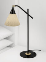 Modern desk lamp with fabric shade DNF01 - Image 3
