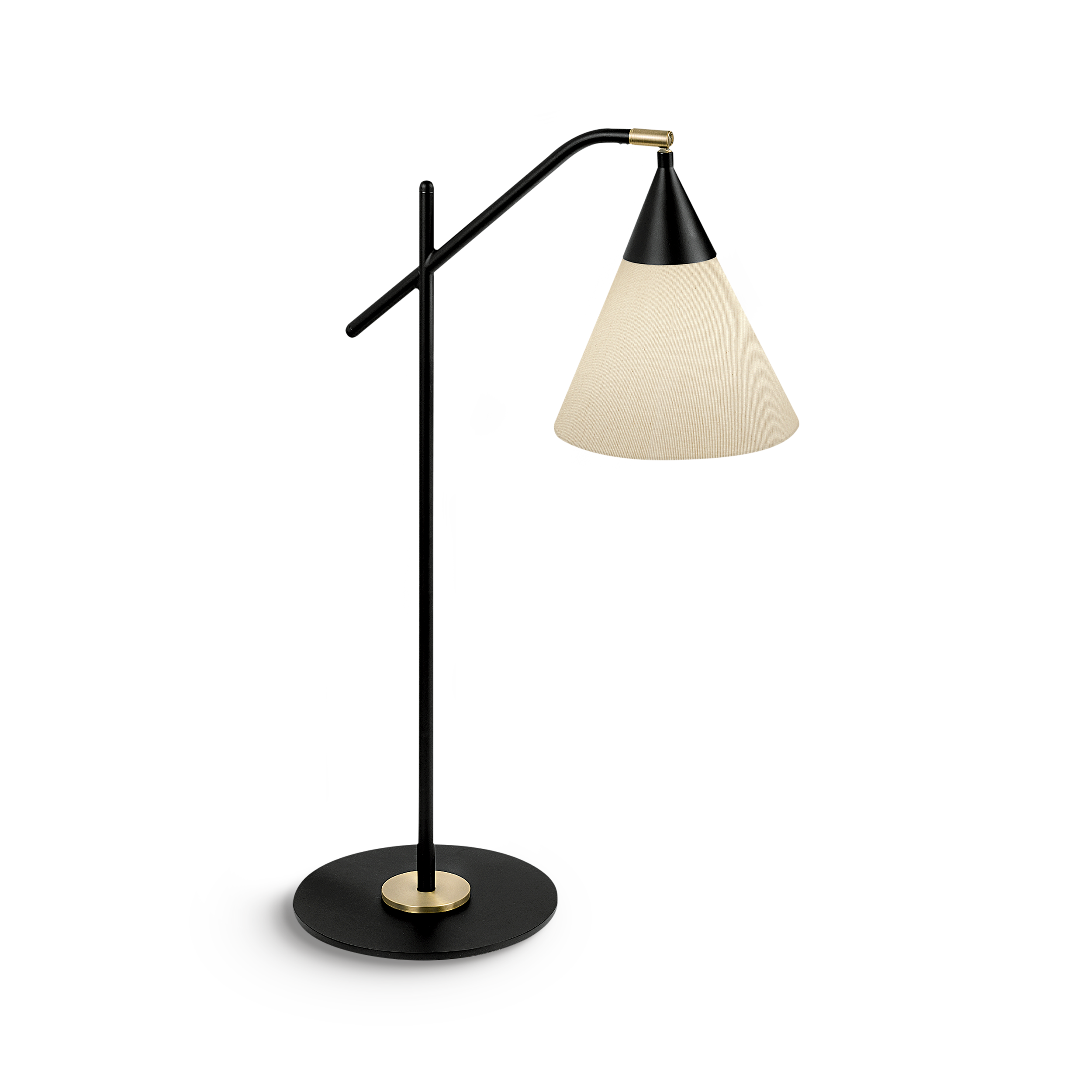 cn-21-tl-primary Modern desk lamp with fabric shade DNF01 - Image 1