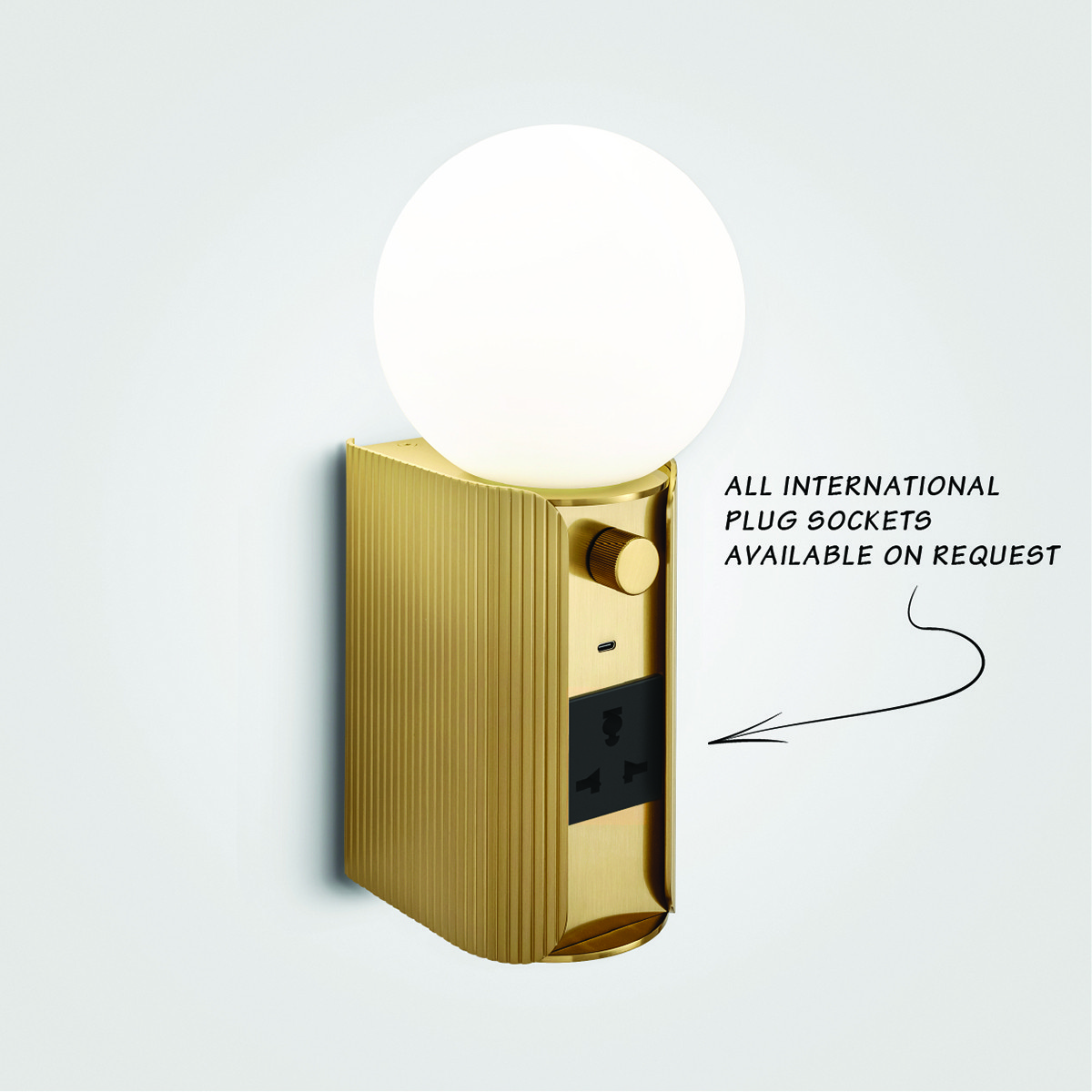 ct-11-w1-cv3-brb-6 Compact brass wall lamp with opal glass WBG03 - Image 7