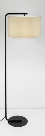 Minimalist black floor lamp FKN01 - Image 2