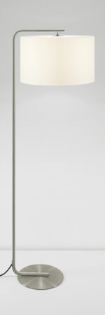 Minimalist nickel floor lamp FNN01 - Image 2