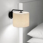 Modern black wall lamp WKN04 - Image 2