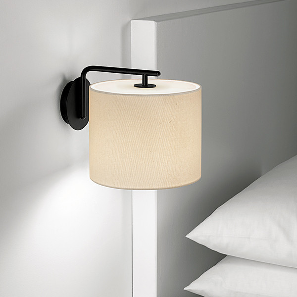 cx-14-w1-bl-secondary Modern black wall lamp WKN04 - Image 2