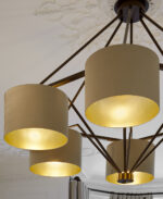 Decorative black custom ceiling light with ring frame CKR02 - Image 6