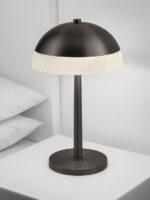 Modern alabaster table lamp with ring frame TAR01 - Image 3
