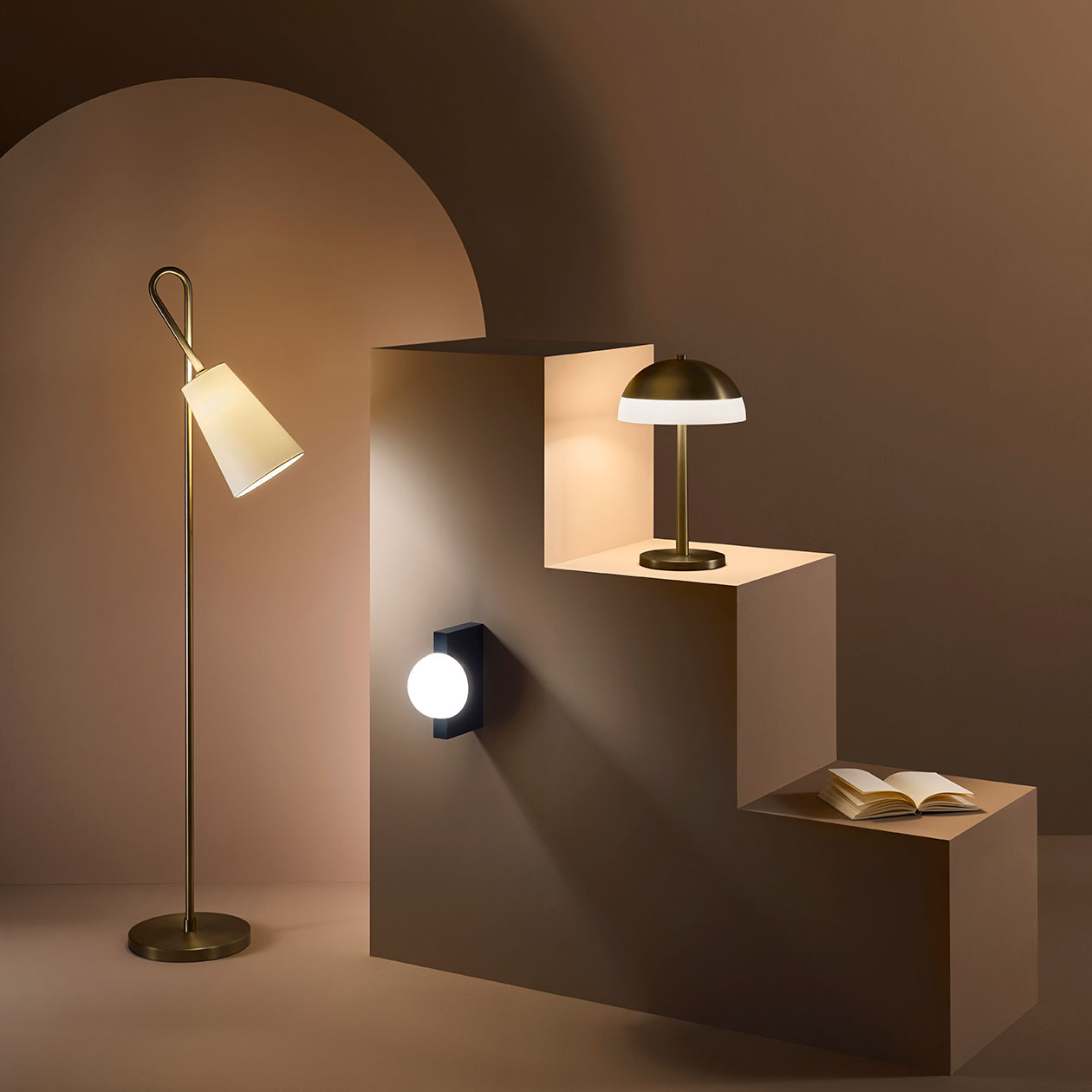 do-21-tl-gb-3 Modern alabaster table lamp with ring frame TAR02 - Image 4