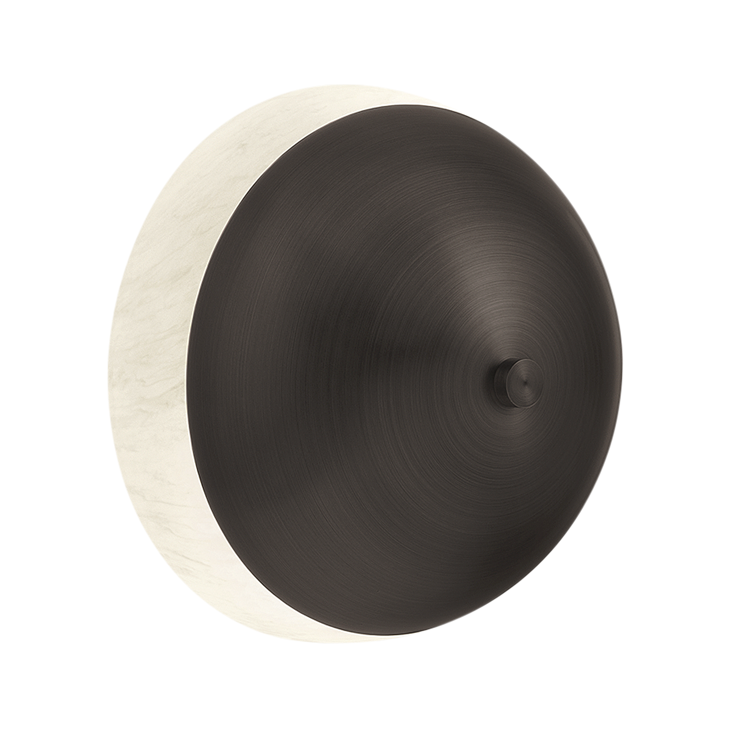do-21-ww-bb-primary Modern alabaster wall lamp with ring frame WAR02 - Image 1