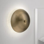 Modern alabaster wall lamp with ring frame WAR03 - Image 3