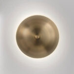 Modern alabaster wall lamp with ring frame WAR03 - Image 2