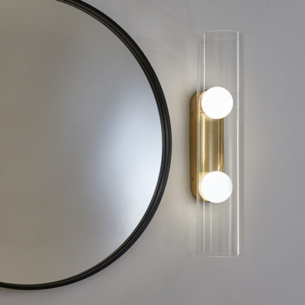 brass wall lamp,modern wall lamp,opal glass wall light,brass wall sconce,bedroom wall lamp,hotel wall lighting