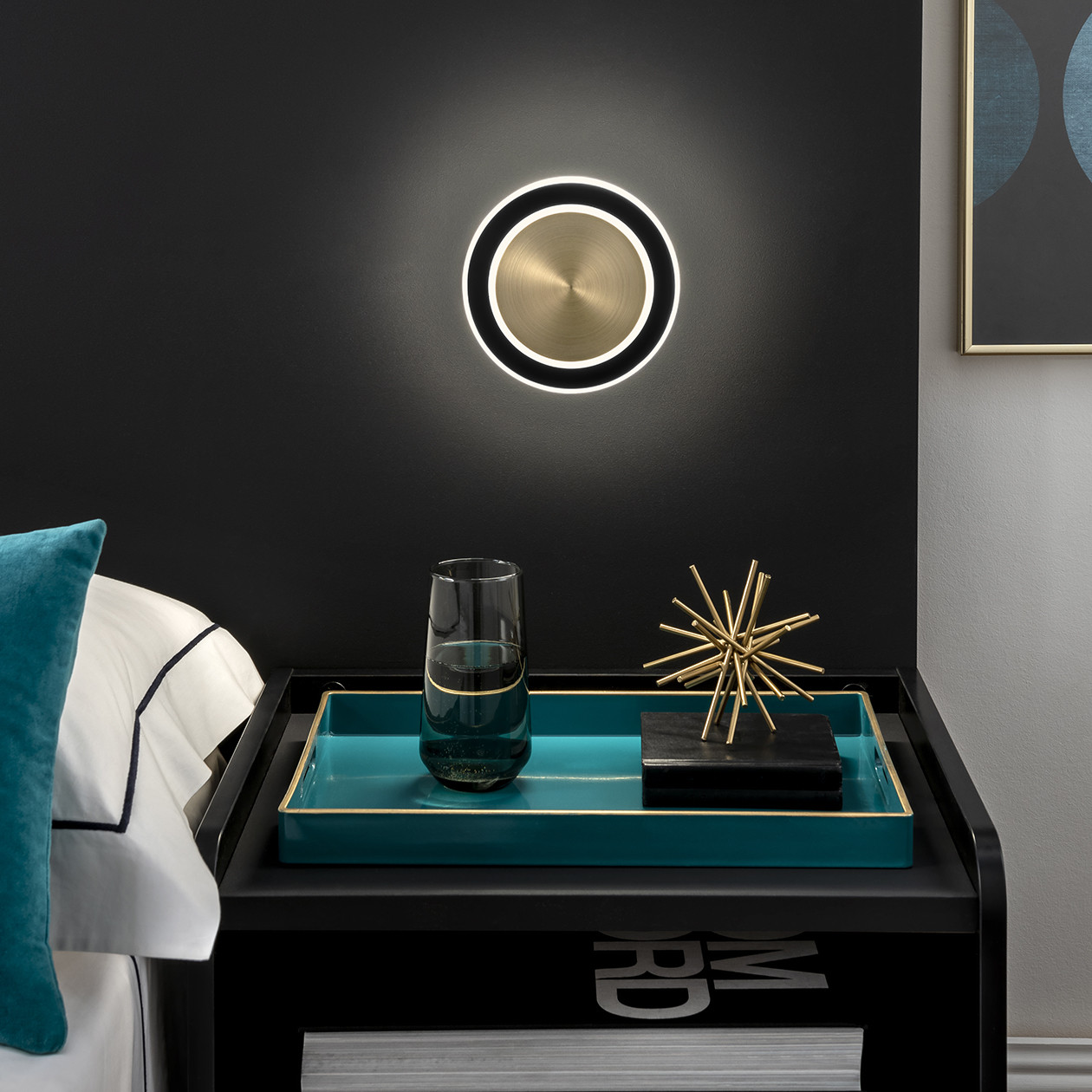 ec-5-160-1 Minimalist wall lamp with ring frame WNR10 - Image 3