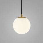 Decorative pendant light with glass globe CGG08 - Image 4