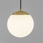 Decorative pendant light with glass globe CGG10 - Image 2