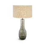 Modern table lamp with mouthblown glass TGG02