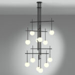 Custom custom ceiling light with glass globes CNG02 - Image 6