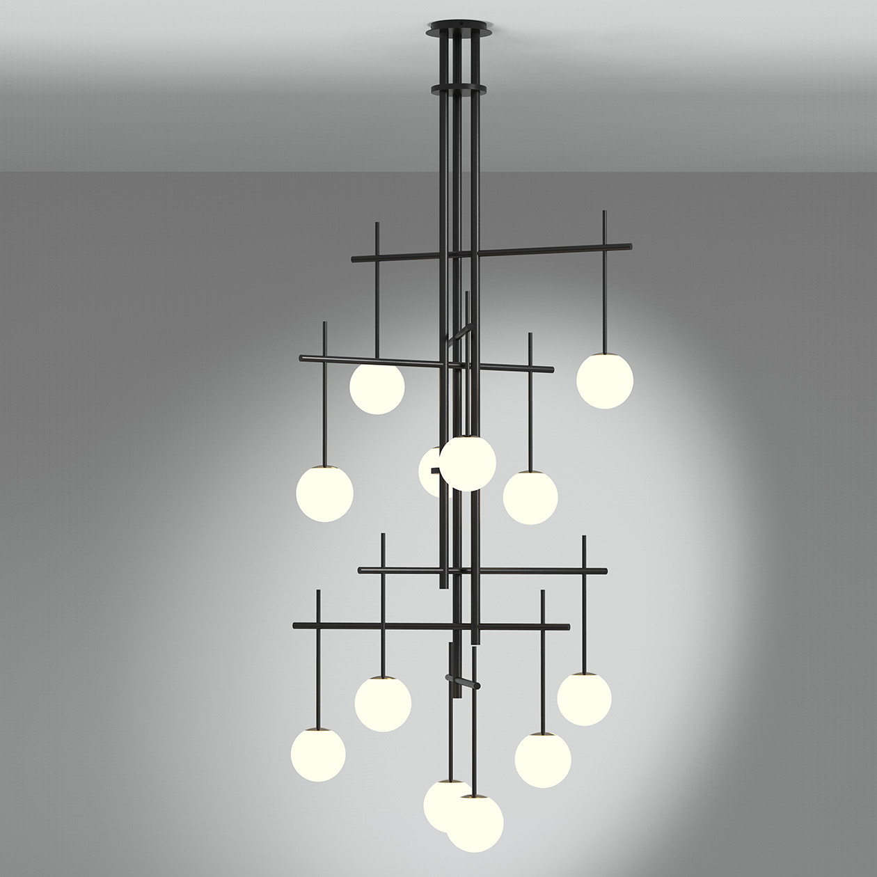 gb-25-00028-3 Custom custom ceiling light with glass globes CNG02 - Image 6