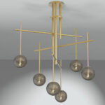 Custom custom ceiling light with glass globes CNG02 - Image 7