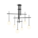 Custom custom ceiling light with glass globes CNG02