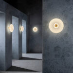 Modern wall lamp with mouthblown glass WGG02 - Image 2