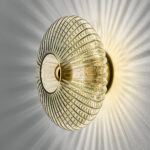 Decorative wall lamp with mouthblown glass WNG01 - Image 3