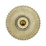 Decorative wall lamp with mouthblown glass WNG01
