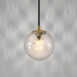 Modern pendant light with mouthblown glass CGG01 - Image 3