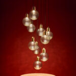 Modern ceiling light with mouthblown glass CGG04 - Image 5