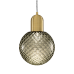 Modern ceiling light with mouthblown glass CGG04