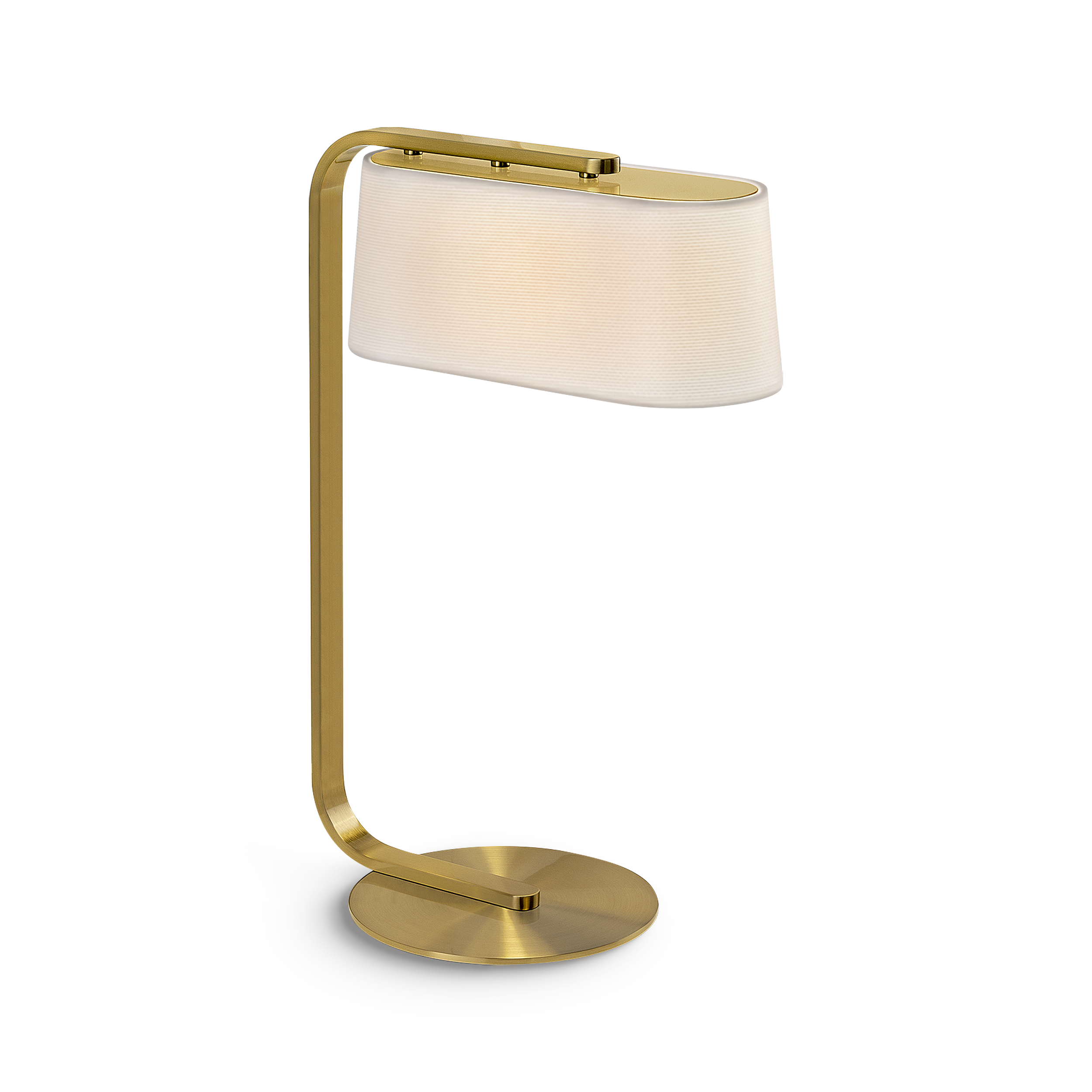 gr-5-tl-brb-primary Minimalist bronze desk lamp with fabric shade DBF05 - Image 1
