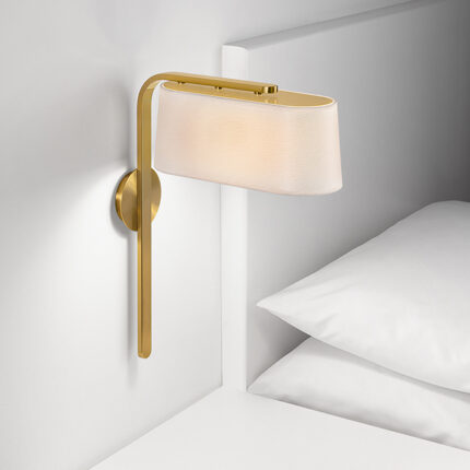 brass wall lamp,modern wall lamp,opal glass wall light,brass wall sconce,bedroom wall lamp,hotel wall lighting